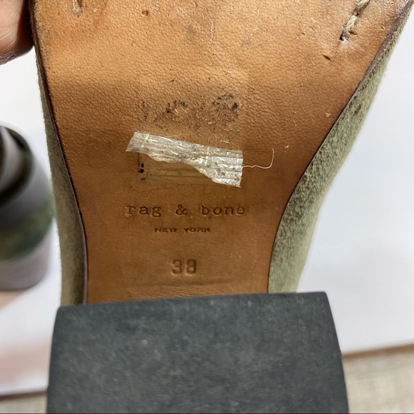 Rag & bone Harrow suede boot booties - Picture 9 of 9